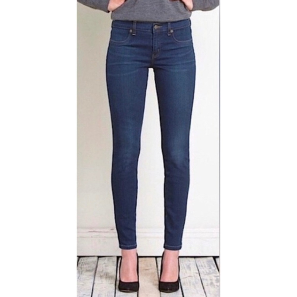 Henry & Belle Super Skinny Jeans Dark Wash Rustic‎ Blue Denim Size 28 1032S30